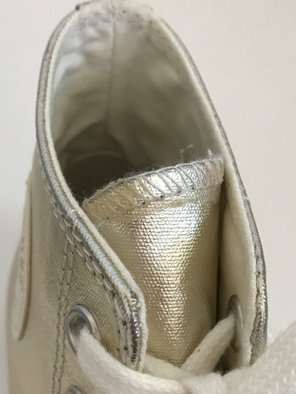 CHUCK TAYLOR All Star 70 Metallic High Top Sneaker Women’s Size 10 - Picture 16 of 16